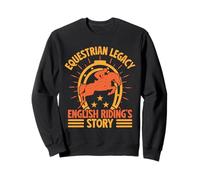Hobby Horse Rider Equestrian Legacy English Riding Horse Sweatshirt