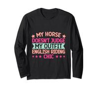 Hobby Horse Rider My Outfit Chic English Riding Horse Manche Longue