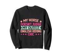 Hobby Horse Rider My Outfit Chic English Riding Horse Sweatshirt
