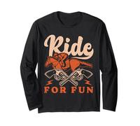 Hobby Horse Rider Ride For Fun English Riding Horse Manche Longue
