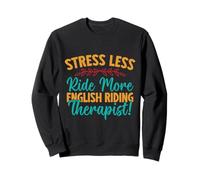 Hobby Horse Rider THerapist English Riding Horse Sweatshirt