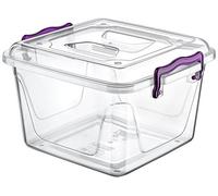 Hobby Life Boîte de Rangement pour Aliments Plastique Transparent 6 l