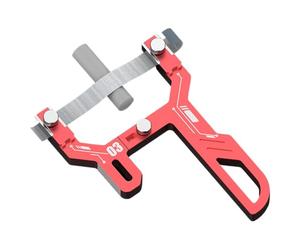 Hobby Model Sanding Tool - Metal, Handheld Crafts Sandpaper, Foldable Ergonomic Design | Versatile Precise Finish, Portable Sandpaper Grinder, Miniature Crafting Tool For Builders, Prop Makers