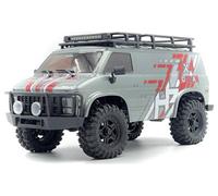 Hobby Plus 1:18 Crawler CR18P EVO-V2 \ Rock Van\ grey RTR brushed 1:18 Auto RC Crawler 4 roues motrices (4WD) 2,4 GHz
