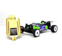 Hobby Plus 1:24 2WD Buggy Speck-B RTR (Green & Creme) Limited Edition crème, vert brushed 1:24 Véhicule RC débutant électrique Buggy propulsion arrière prêt à