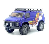 Hobby Plus CR18P EVO-V2 Crawler 1:18 Bleu - 4WD Brushed, RC 2,4 GHz