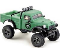 Hobby Plus Power WagonV2 brushed 1:18 Auto RC électrique Crawler 4 roues motrices (4WD) prêt à fonctionner (RtR) 2,4 GHz