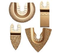 Hobby Power24 © Accessoires Lot de 4 en métal dur HM Râpe pour Worx wx681 Sonicrafter Lame F50/wx679/wx678.9/wx671