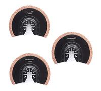 Hobby Power24 © Lot de 3 x Accessoires en métal dur HM Scie segment Ø 88 mm pour Bosch Outil multifonction PMF 180 E/PMF 190 E/PMF 10,8 LI
