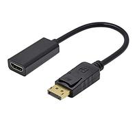 Hobby Tech Adaptateur DisplayPort vers HDMI 1080 DPI Full HD Noir