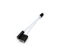 Hobby Tech ® - Adaptateur Double Pour Recharge Avec Prise Jack 3,5mm Pour Iphone 7 Iphone 8 - Noir