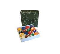 Hobby Tech Jeu de Boules de Billard Américain Standard de Différentes Dimensions 50,8cm ou 57,2mm Design Classique Billes Numérotées (50,8mm)
