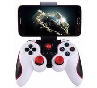 Hobby Tech - Manette de jeux sans fil Bluetooth Android - Blanc/Rouge