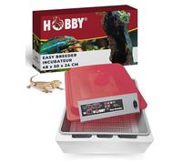Hobby Terrariophilie Easy Breeder I Incubateur pour œufs de Reptiles I Couveuse numérique pour lézards, Serpents et Autres Reptiles I Machine d’Incubation pour Jusqu’à 18 conteneurs