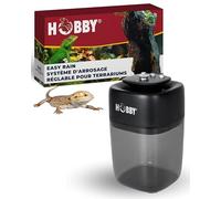 HOBBY Terraristik Easy Rain I Système d’arrosage automatique pour terrariums I Pulvérisation réglable pour reptiles, amphibiens et habitats de plantes I Humidificateur efficace I réservoir d'eau de 9L