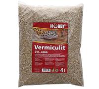 Hobby Vermiculit Substrat pour Reptile/Amphibien 0-4 mm 4 L