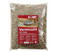 Hobby Vermiculite, Ø 3-6 MM, 4 Litre Substrat Sol Reptilieneier Inkubation