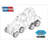 Maquette Ba-10 Hobby Boss 1/35. Voiture Blindée Lourde Soviétique Wwii, 260+ Piè