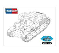 Hobbyboss 1:35 - Soviet T-28 Medium Tank (Early)