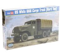 Maquette Camion Us White 666 Cargo (hard Top) |hobby Boss|83801| 1:35 Maquette C