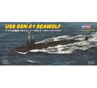 Hobbyboss 1 : 700 échelle USS SSN-21 The Sea Wolf Attack Submarine modèle Kit (Gris)
