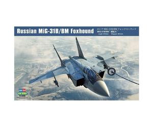 Hobbyboss 207 655,2 Cm Russe Mig-31b/Bm Foxhound Plastic Model Kit, Echelle 1/48-Hobby Boss
