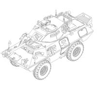 HobbyBoss 757443-1/72 LAV 150 AFV Échelle 1:72