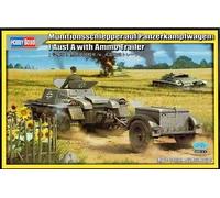 HobbyBoss – Kit de modélisme 80146 Tracteur de munitions Panzerkampfwagen I Ausf A 1/35 Blanc