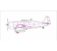 (HBB80283) - Hobbyboss 1:72 - P-47D Thunderbolt Razorback