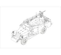 Hobbyboss 82452 - 1:35 U.S. M3A1 "Voiture De Reconnaissance Blanche" - Neuf