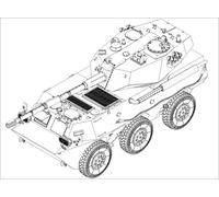 Pla Ptl02 Wheeled Tank Destroyer - 1:35e - Hobby Boss G