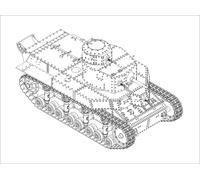 Soviet T-24 Medium Tank - 1:35e -