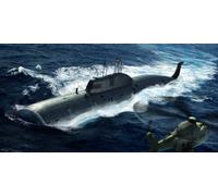 Hobbyboss 83525 Maquette Sous-marin SSN Akula Marine Russe 1:350 - Neuf