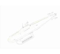 Maquette sous-marin : Russian Alfa Class SSN