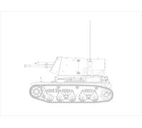 Hobbyboss 83807 - 1:3 5 4,7cm Pak(T) Sfl.auf Fgst. 35 R 731 (F) - Neuf