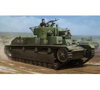 HobbyBoss Kit maquette Char moyen soviétique T-28 (soudé) 1:35e