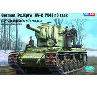 Hobbyboss 84819 - 1:48 Char Allemand Pz.Kpfw KV-2 754(R) - Neuf