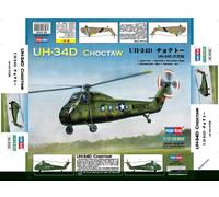 HobbyBoss Maquette d'avion American UH-34D 'Choctaw' 1:72e