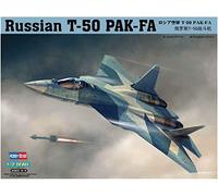 HobbyBoss Kit maquette Sukhoi T-50 PAK-FA Russe – Échelle 1:72 – Plastique
