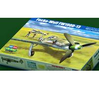 HobbyBoss Focke-Wulf FW 190D-13 JG 26 Flensburg 1:48 Kit De Modèle 1945 NEUF