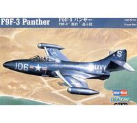 HobbyBoss - Grumman F9F-3 Panther US Navy VF-51 Modèle Maquette 1:72 NEU OVP Kit