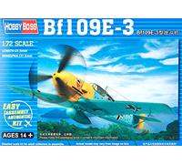 Hobbyboss HBB80253 Bf109E-3 Maquette moulée sous Pression échelle 1/72