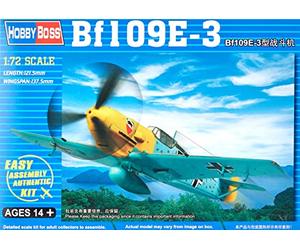 Hobbyboss HBB80253 Bf109E-3 Maquette moulée sous Pression échelle 1/72