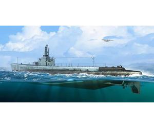 Hobbyboss HBB83524 1:350-USS Gato SS-212 1944 Maquette de Couleur moulée