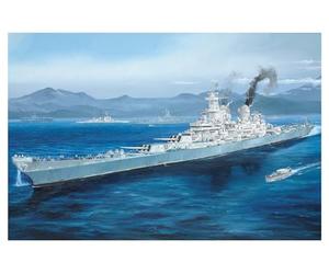 Hobbyboss HBB86516 Kit de maquette à l'échelle 1:350-USS Missouri BB-63, couleur moulée
