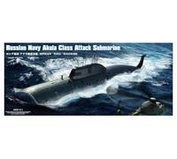 Hobbyboss Kit d'assemblage de sous-Marin SSN Akula Class Attack de la Marine Russe à l'échelle 1:350