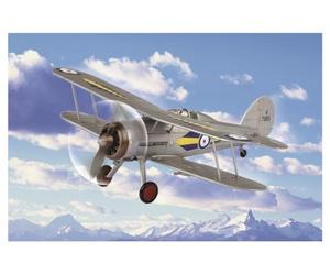 Hobbyboss - Kit de modèle d'avion RAF Gladiator échelle 1/72ème (Gris)