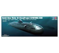 Hobbyboss Kit de Montage SSN de la Marine soviétique Victor III (Project 671RTMK) à l'échelle 1:350