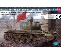 Hobbyboss KV-1 Modèle 1942 Simple Tour Pieces Gravées 1:48 Modèle-kit Neuf Kit
