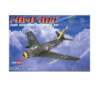 Hobbyboss Maquette de Sabre F-86F-40 échelle 1:72, 15,7 x 15,7 x 6 cm